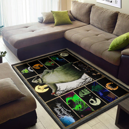 Oogie Boogie The Nightmare Before Christmas Area Rug Cartoon Home Decor Custom For Fans NT033001