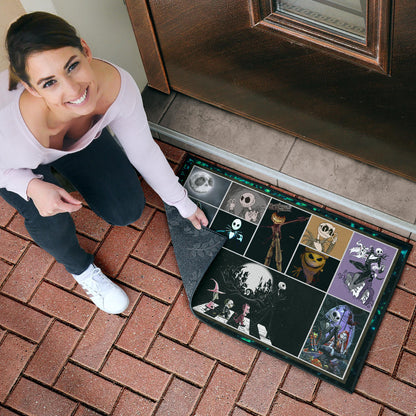Jack Skellington The Nightmare Before Christmas Door Mat Cartoon Home Decor Custom For Fans NT033001
