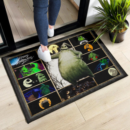 Oogie Boogie The Nightmare Before Christmas Door Mat Cartoon Home Decor Custom For Fans NT033001