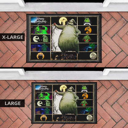 Oogie Boogie The Nightmare Before Christmas Door Mat Cartoon Home Decor Custom For Fans NT033001