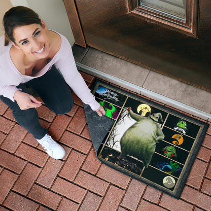 Oogie Boogie The Nightmare Before Christmas Door Mat Cartoon Home Decor Custom For Fans NT033001