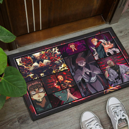 Sukuna Jujutsu Kaisen Door Mat Anime Home Decor Custom For Fans NA040102