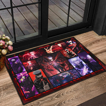 Satoru Gojo Jujutsu Kaisen Door Mat Anime Home Decor Custom For Fans NA040103