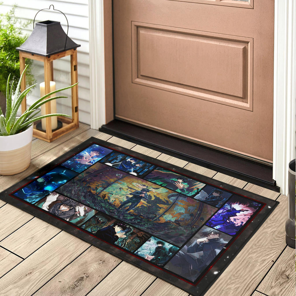 Megumi Fushiguro Jujutsu Kaisen Door Mat Anime Home Decor Custom For Fans NA040401