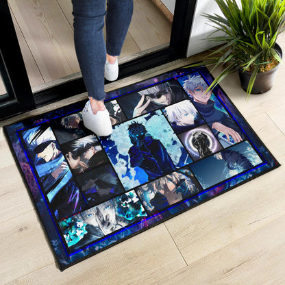 Satoru Gojo Jujutsu Kaisen Door Mat Anime Home Decor Custom For Fans NA040104