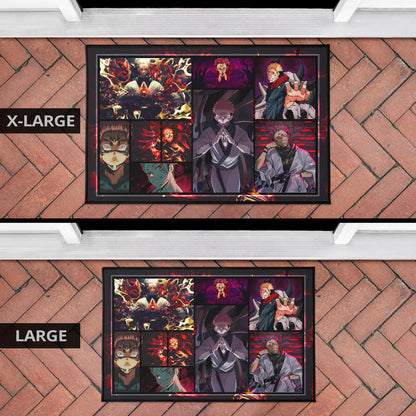 Sukuna Jujutsu Kaisen Door Mat Anime Home Decor Custom For Fans NA040102