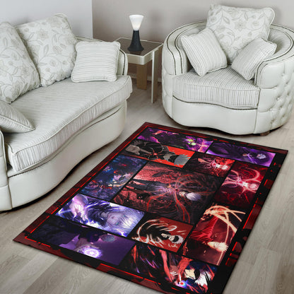 Satoru Gojo Jujutsu Kaisen Area Rug Anime Home Decor Custom For Fans NA040103