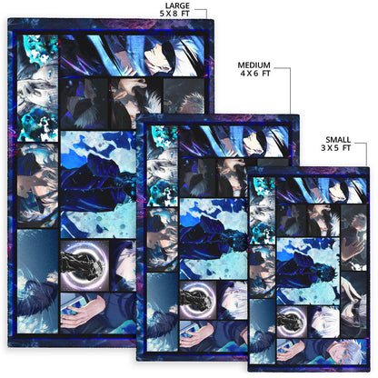 Satoru Gojo Jujutsu Kaisen Area Rug Anime Home Decor Custom For Fans NA040104