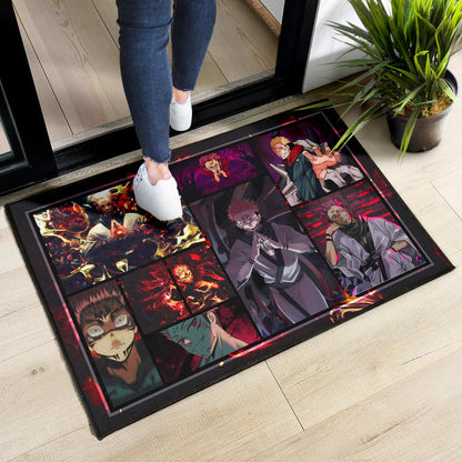 Sukuna Jujutsu Kaisen Door Mat Anime Home Decor Custom For Fans NA040102