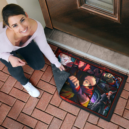 Yuji Itadori Jujutsu Kaisen Door Mat Anime Home Decor Custom For Fans NA040101