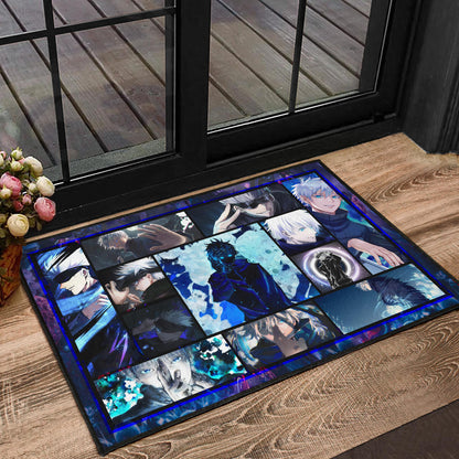 Satoru Gojo Jujutsu Kaisen Door Mat Anime Home Decor Custom For Fans NA040104