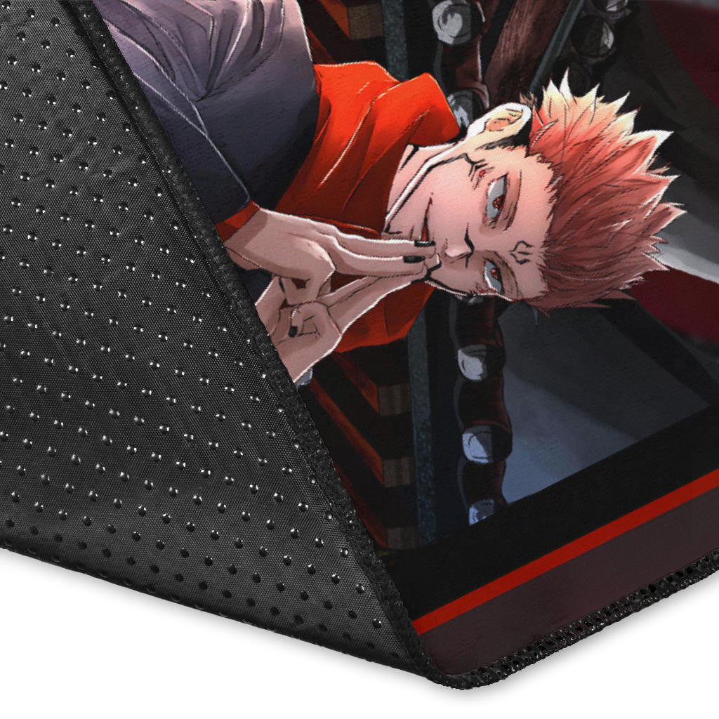 Yuji Itadori Jujutsu Kaisen Area Rug Anime Home Decor Custom For Fans NA040101