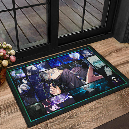 Satoru Gojo Jujutsu Kaisen Door Mat Anime Home Decor Custom For Fans NA040402