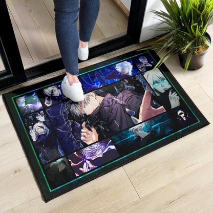 Satoru Gojo Jujutsu Kaisen Door Mat Anime Home Decor Custom For Fans NA040402