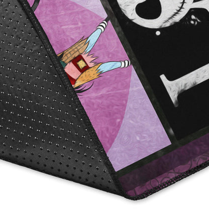 Jack And Sally The Nightmare Before Christmas Area Rug Cartoon Home Decor Custom For Fans NT040402