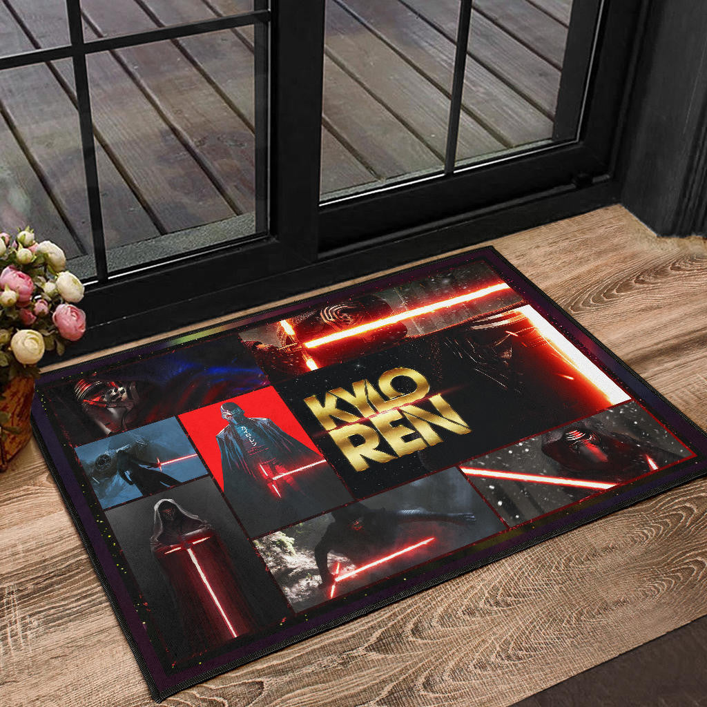 Kylo Ren Star Wars Door Mat Movie Home Decor Custom For Fans NT040404