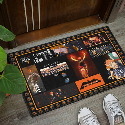 Tobio Kageyama And Shoyo Hinata Haikyuu Door Mat Anime Home Decor Custom For Fans NA041202