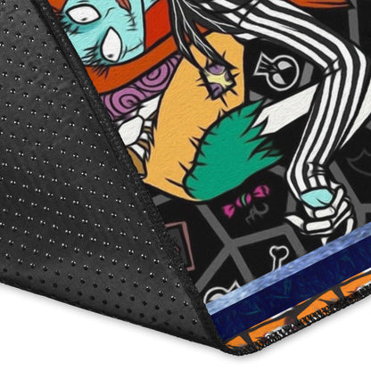 Jack And Sally The Nightmare Before Christmas Area Rug Cartoon Home Decor Custom For Fans NT040401