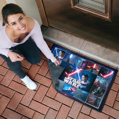 Rey And Ren Star Wars Door Mat Movie Home Decor Custom For Fans NT040402