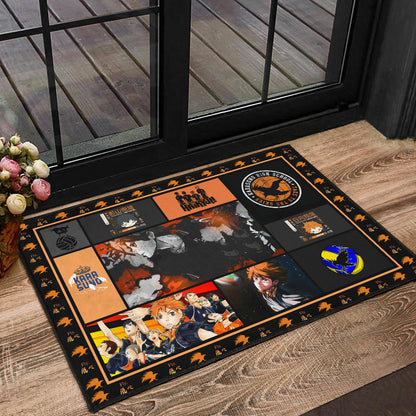 Tobio Kageyama And Shoyo Hinata Haikyuu Door Mat Anime Home Decor Custom For Fans NA041203