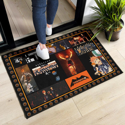 Tobio Kageyama And Shoyo Hinata Haikyuu Door Mat Anime Home Decor Custom For Fans NA041202