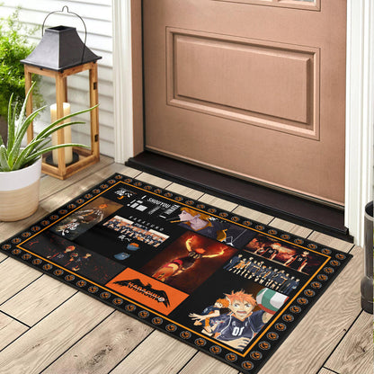 Tobio Kageyama And Shoyo Hinata Haikyuu Door Mat Anime Home Decor Custom For Fans NA041202