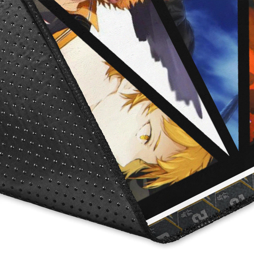 Tobio Kageyama And Shoyo Hinata Fukurodani Haikyuu Area Rug Anime Home Decor Custom For Fans NA041302