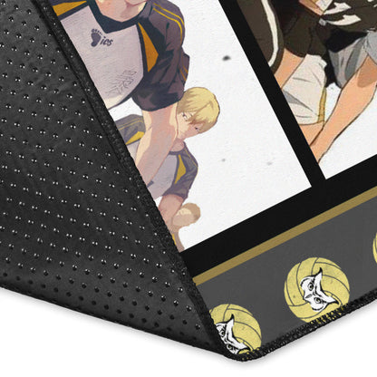 Fukurodani Team Haikyuu Area Rug Anime Home Decor Custom For Fans NA041204