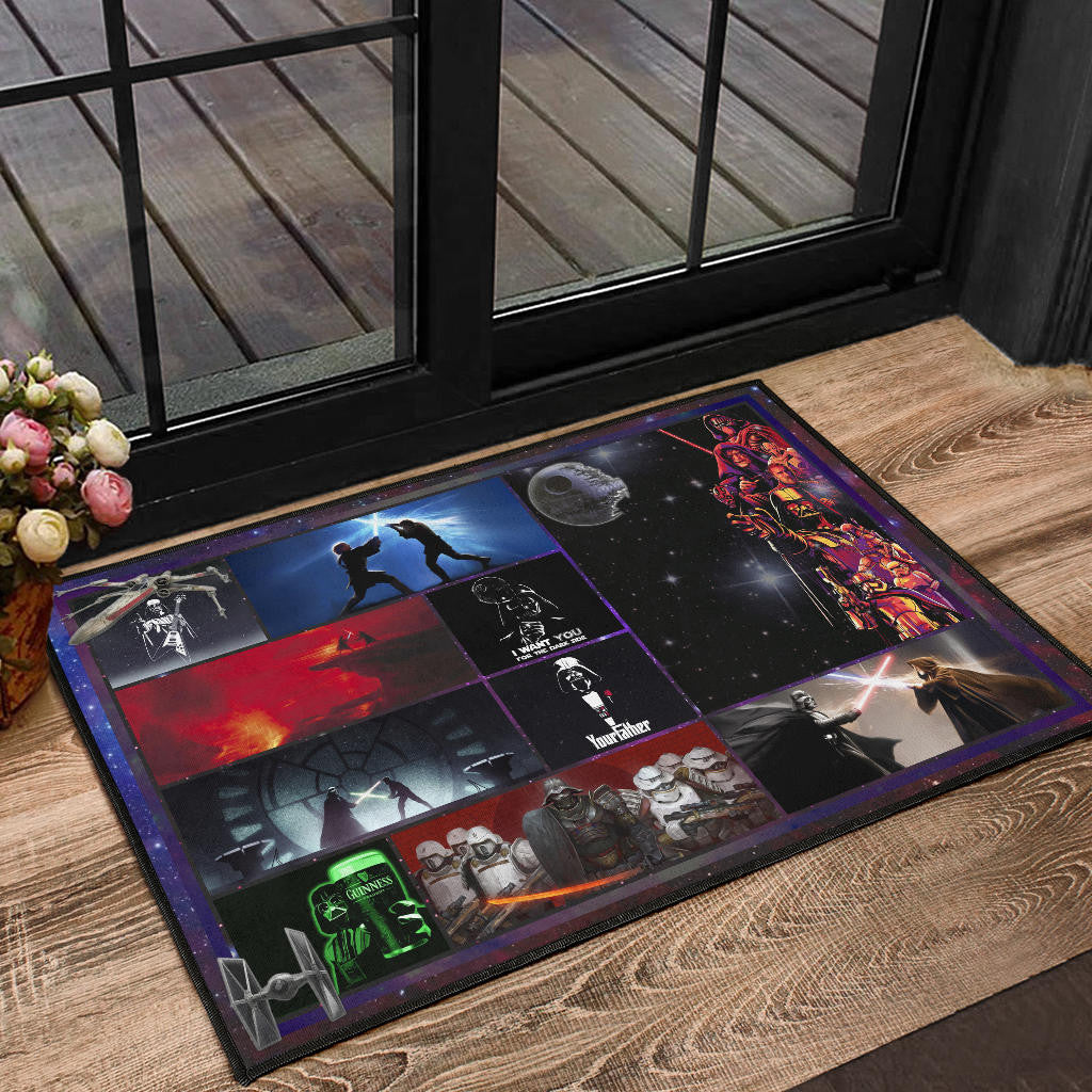 Darth Vader Star Wars Door Mat Movie Home Decor Custom For Fans NT040401