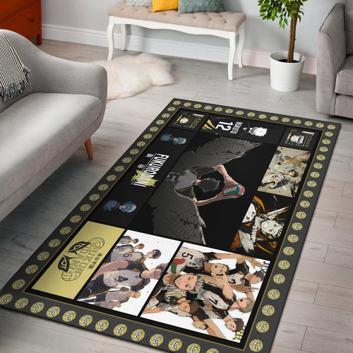 Fukurodani Team Haikyuu Area Rug Anime Home Decor Custom For Fans NA041204