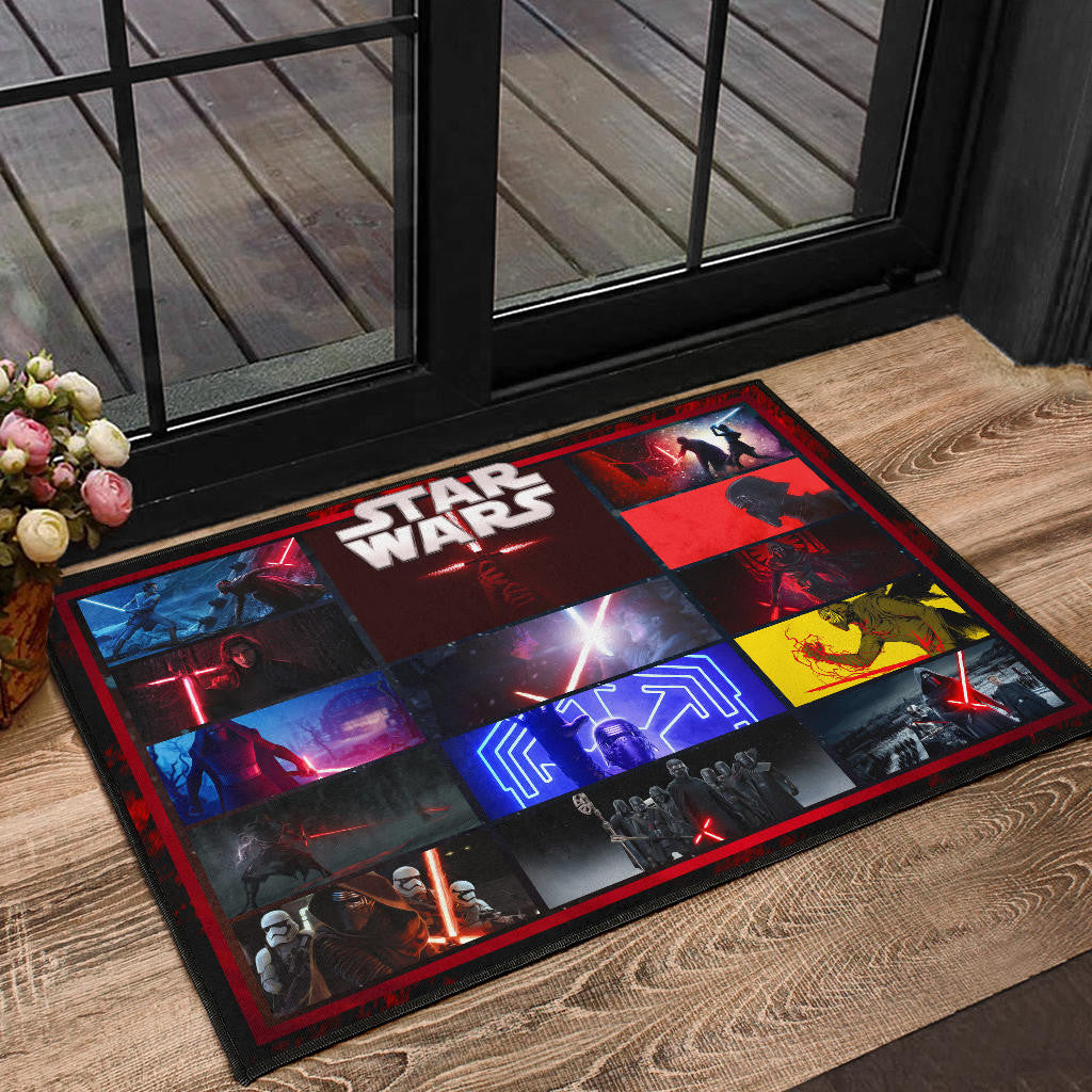 Kylo Ren Star Wars Door Mat Movie Home Decor Custom For Fans NT040402