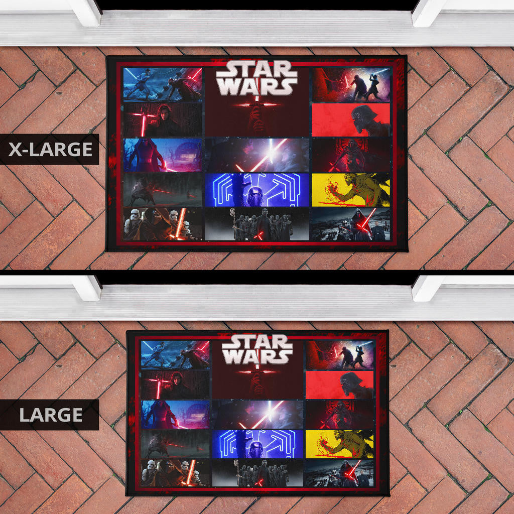 Kylo Ren Star Wars Door Mat Movie Home Decor Custom For Fans NT040402