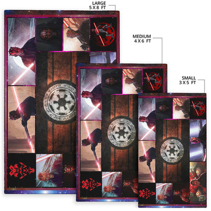 Darth Maul Star Wars Area Rug Movie Home Decor Custom For Fans NT040801