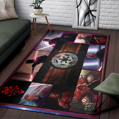 Darth Maul Star Wars Area Rug Movie Home Decor Custom For Fans NT040801