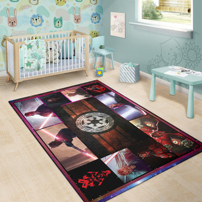 Darth Maul Star Wars Area Rug Movie Home Decor Custom For Fans NT040801
