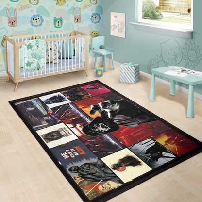 Darth Vader Star Wars Area Rug Movie Home Decor Custom For Fans NT040802