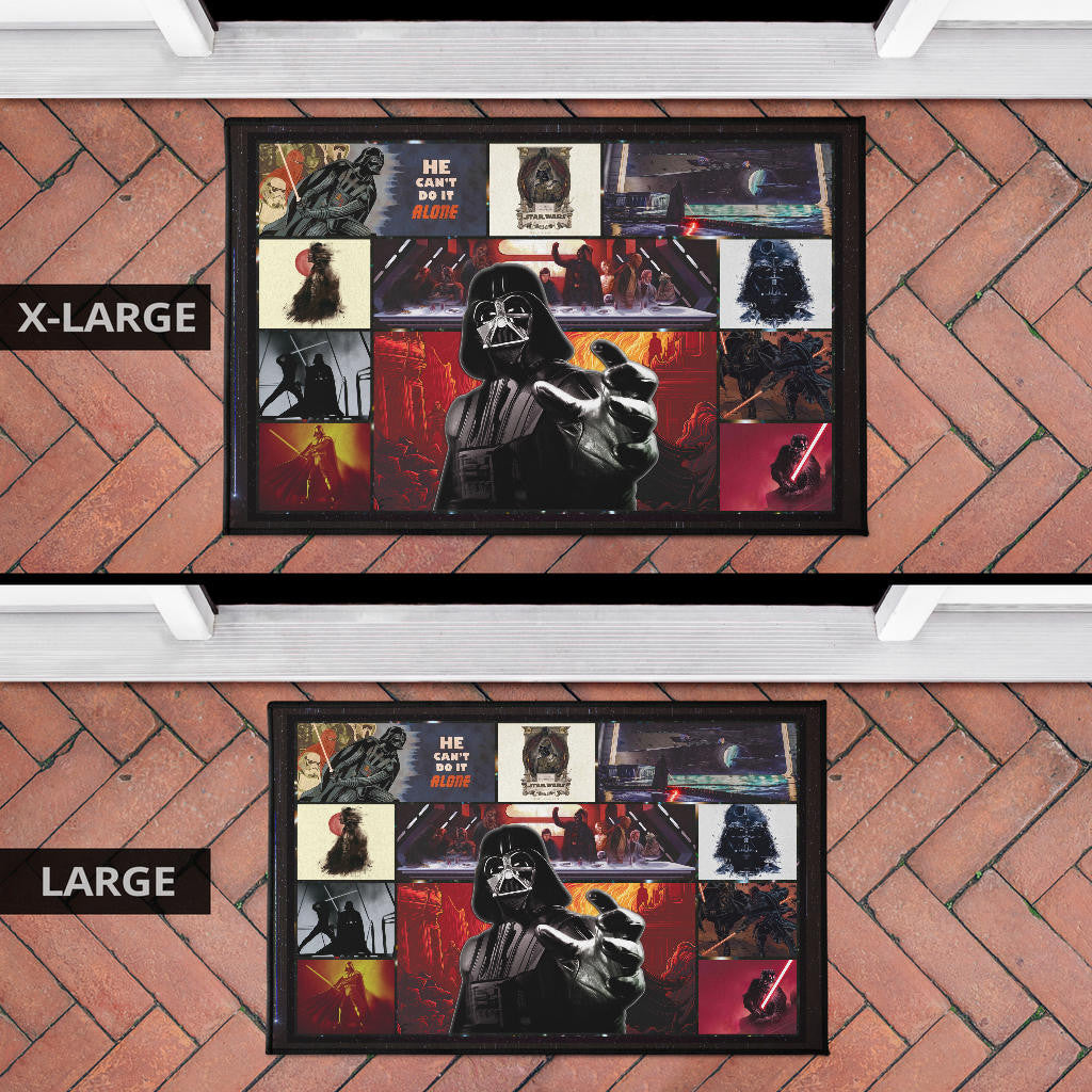 Darth Vader Star Wars Door Mat Movie Home Decor Custom For Fans NT040802