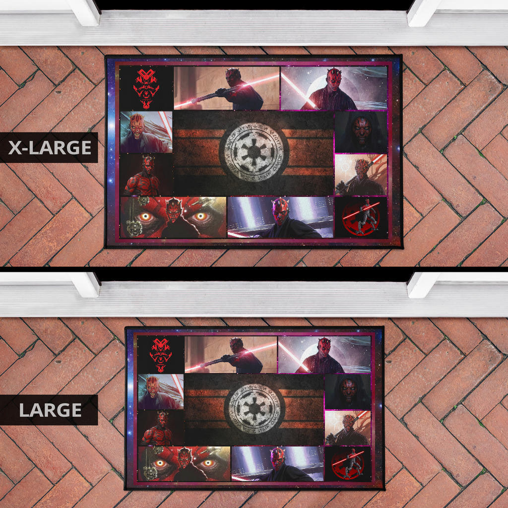 Darth Maul Star Wars Door Mat Movie Home Decor Custom For Fans NT040801