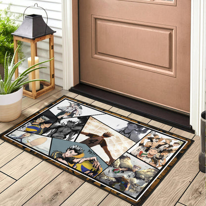 Kotaro Bokuto Haikyuu Door Mat Anime Home Decor Custom For Fans NA041402