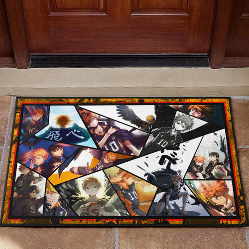 Shoyo Hinata Haikyuu Door Mat Anime Home Decor Custom For Fans NA041401