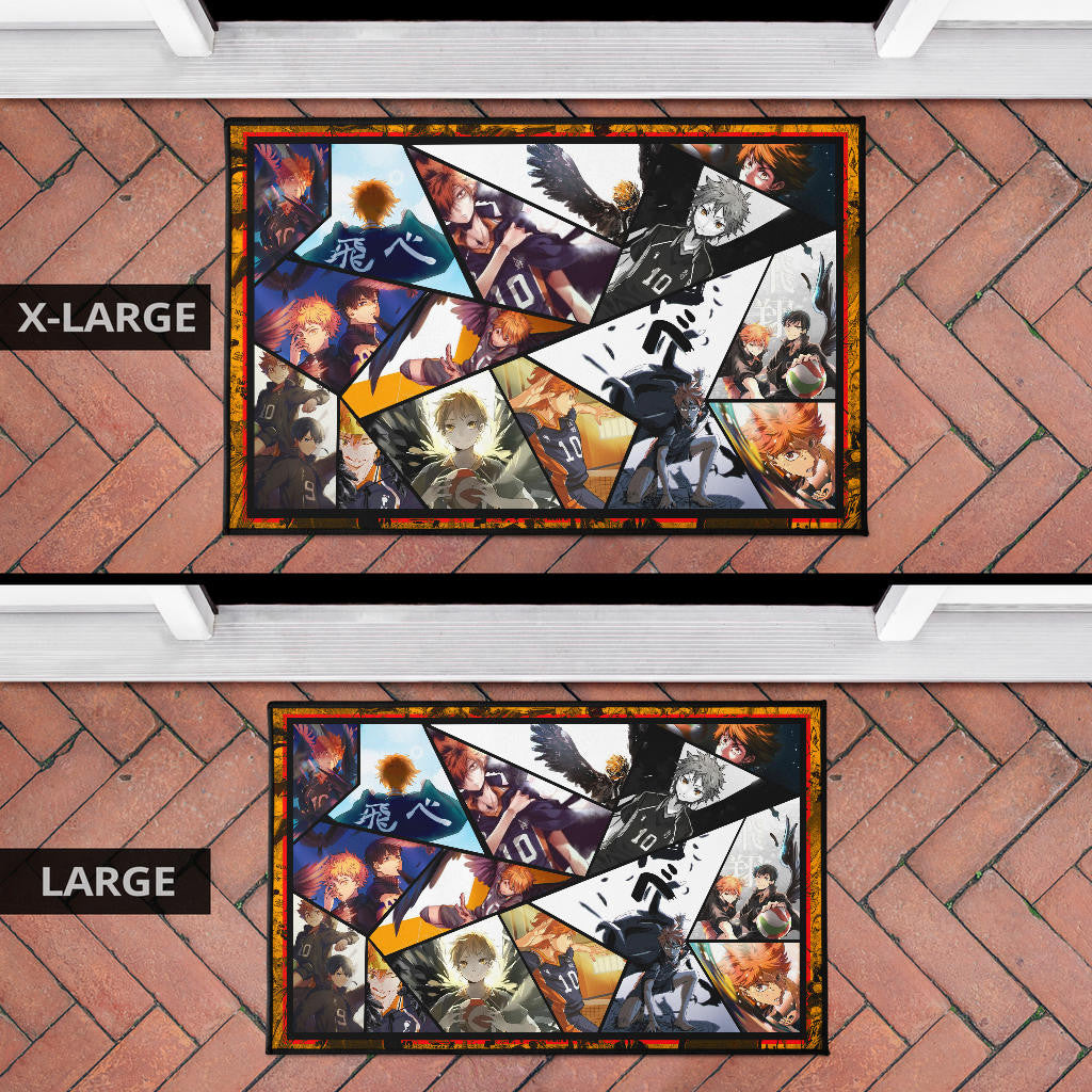 Shoyo Hinata Haikyuu Door Mat Anime Home Decor Custom For Fans NA041401