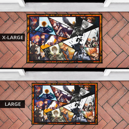 Shoyo Hinata Haikyuu Door Mat Anime Home Decor Custom For Fans NA041401