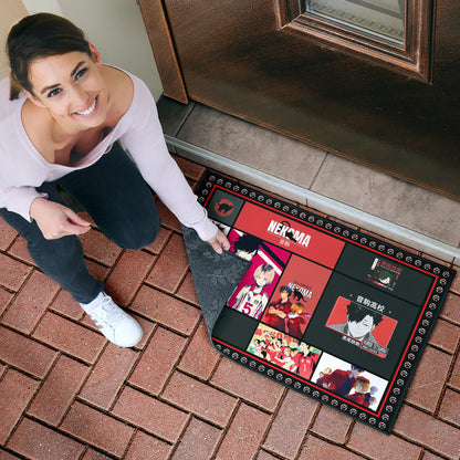 Tetsuro Kuroo Haikyuu Door Mat Anime Home Decor Custom For Fans NA041502