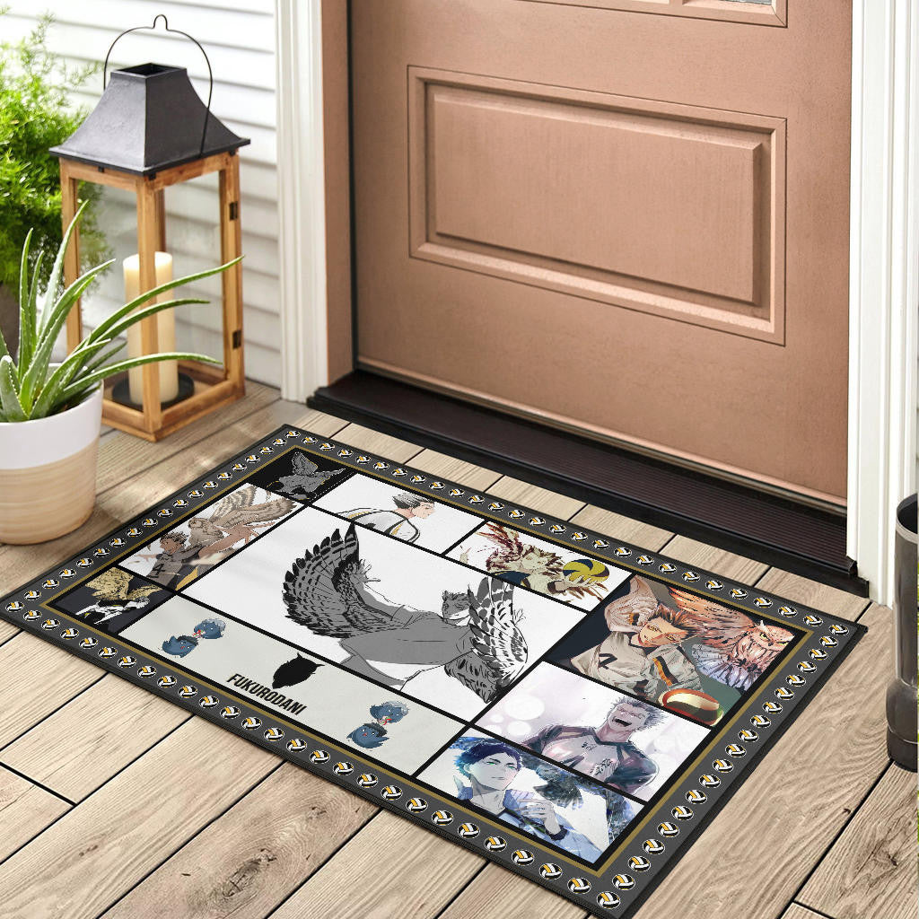 Kotaro Bokuto Haikyuu Door Mat Anime Home Decor Custom For Fans NA041504