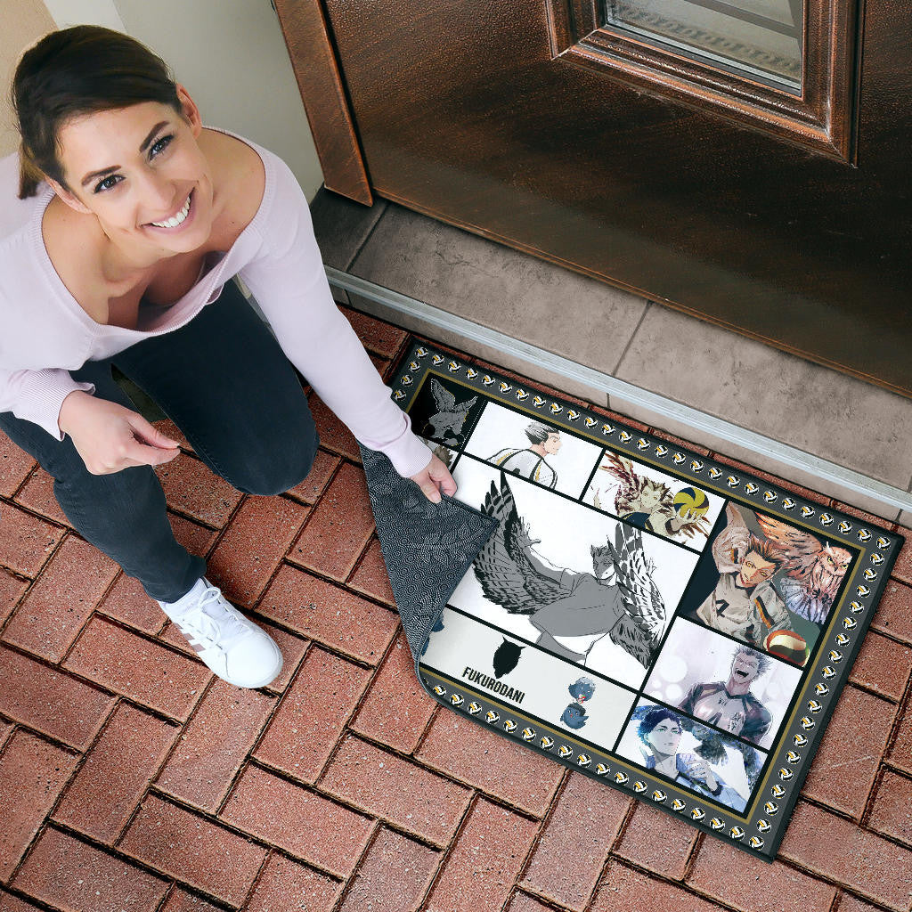 Kotaro Bokuto Haikyuu Door Mat Anime Home Decor Custom For Fans NA041504