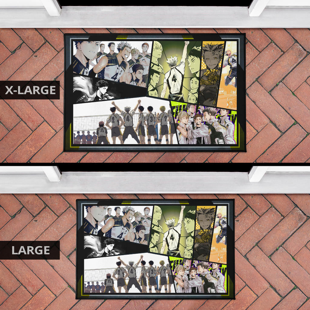 Kotaro Bokuto Haikyuu Door Mat Anime Home Decor Custom For Fans NA041403