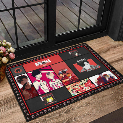 Tetsuro Kuroo Haikyuu Door Mat Anime Home Decor Custom For Fans NA041502