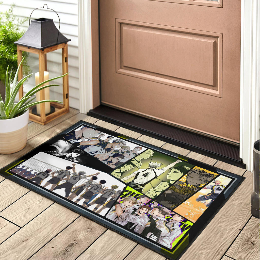 Kotaro Bokuto Haikyuu Door Mat Anime Home Decor Custom For Fans NA041403