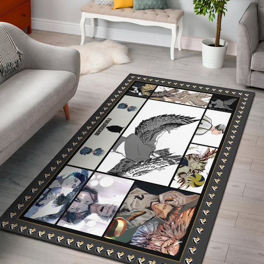 Kotaro Bokuto Haikyuu Area Rug Anime Home Decor Custom For Fans NA041504
