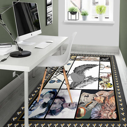 Kotaro Bokuto Haikyuu Area Rug Anime Home Decor Custom For Fans NA041504